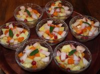 Coupe de fruits de saison